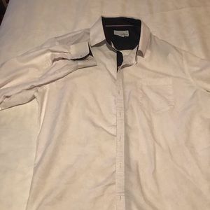 White button down